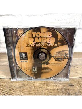 VTG Black Label Tomb Raider The Last Revelation PlayStation 1 Game Tested READ
